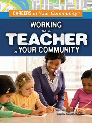 cover image of Working as a Teacher in Your Community